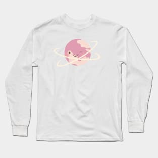 Pink Planet Long Sleeve T-Shirt